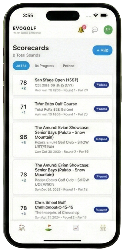 EvoGolf Mobile App